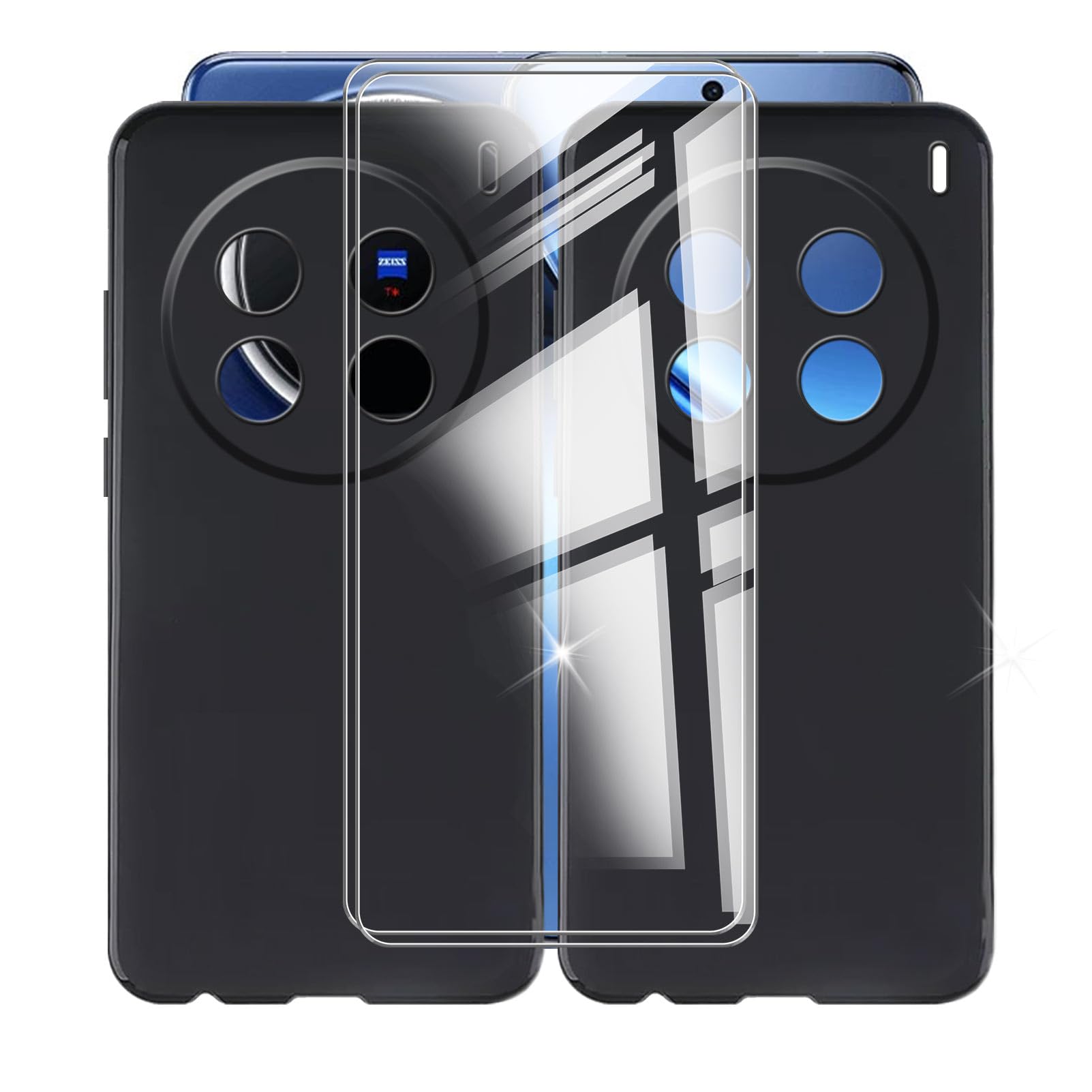 Amazon.co.jp: Vivo X200 Pro V2405A、V2405DA(6.8インチ)ケース、強化